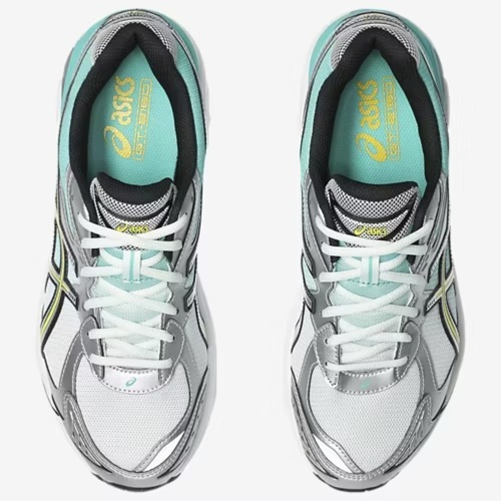 ASICS GT-2160 Mens Size 11 Running Shoes Silver/Golden Yellow/Pale Mint NEW - Picture 4 of 5